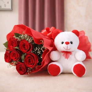 Rosy Teddy Love